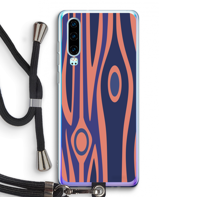 Bast A: Huawei P30 Transparant Hoesje met koord