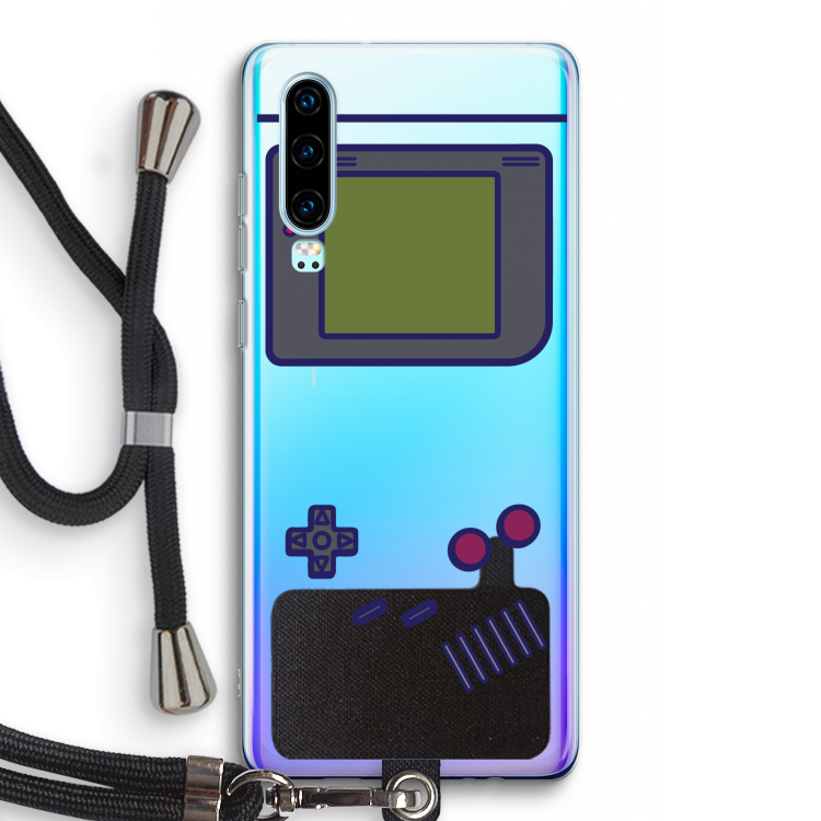 Game On: Huawei P30 Transparant Hoesje met koord