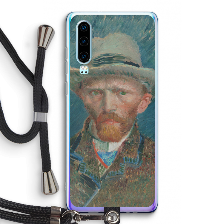 Van Gogh: Huawei P30 Transparant Hoesje met koord