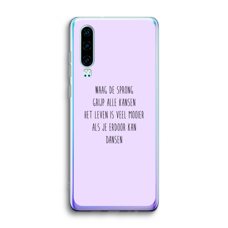 Sprong: Huawei P30 Transparant Hoesje