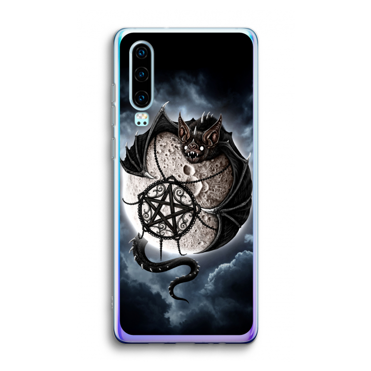 Volle maan: Huawei P30 Transparant Hoesje