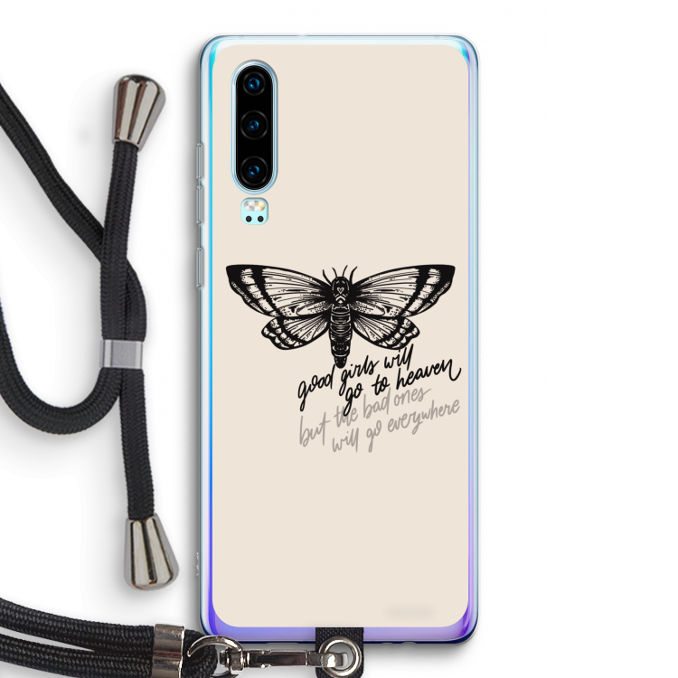 Good or bad: Huawei P30 Transparant Hoesje met koord