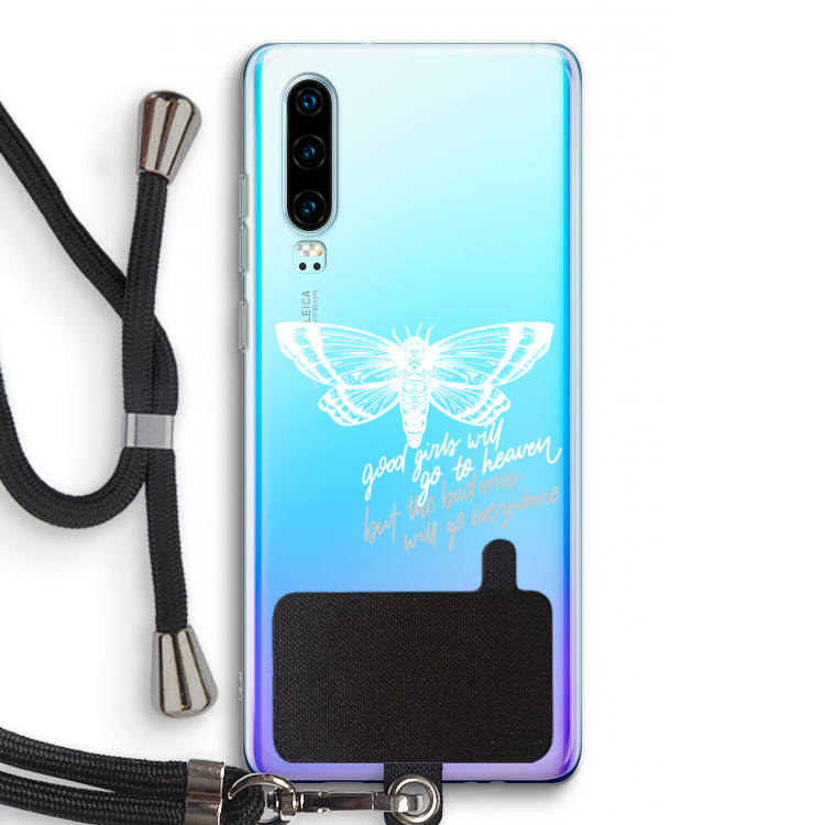 Good or bad: Huawei P30 Transparant Hoesje met koord