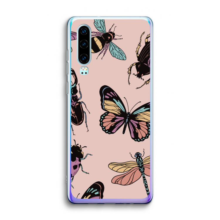 Tiny Bugs: Huawei P30 Transparant Hoesje