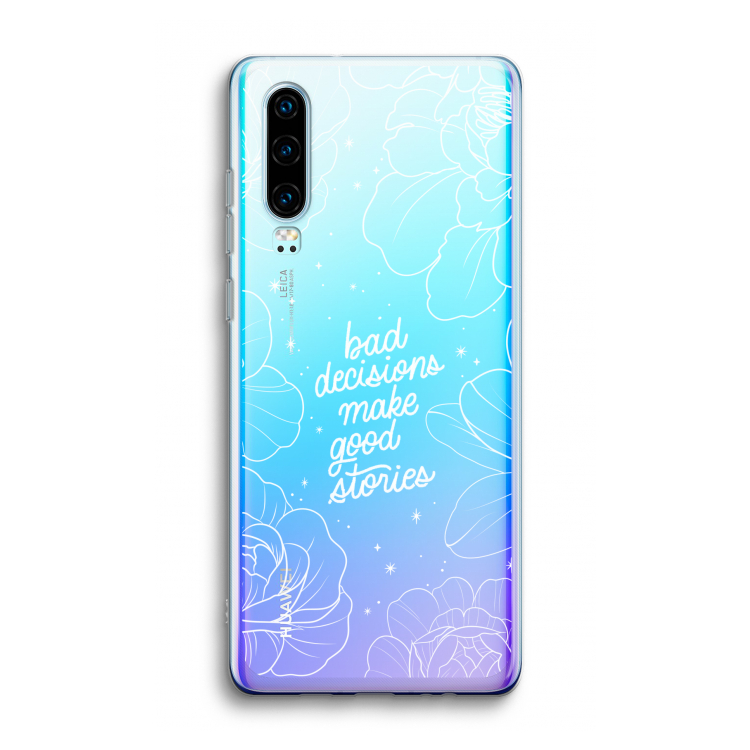 Good stories: Huawei P30 Transparant Hoesje