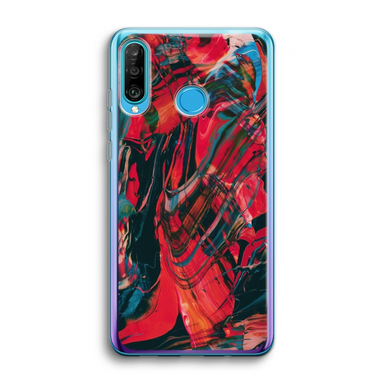 Endless Descent: Huawei P30 Lite Transparant Hoesje