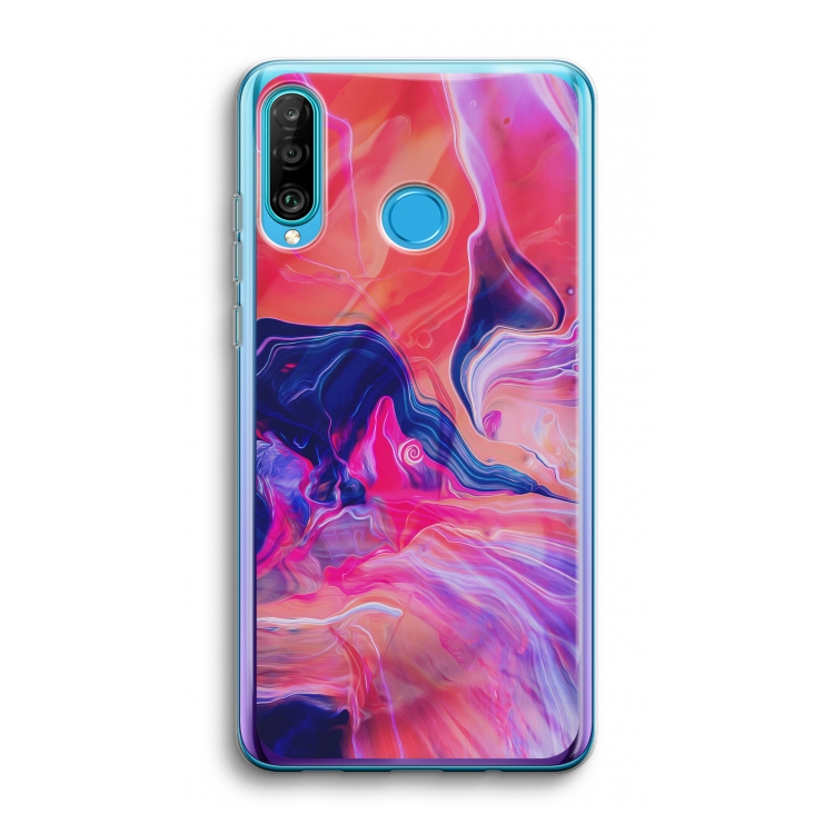 Earth And Ocean: Huawei P30 Lite Transparant Hoesje