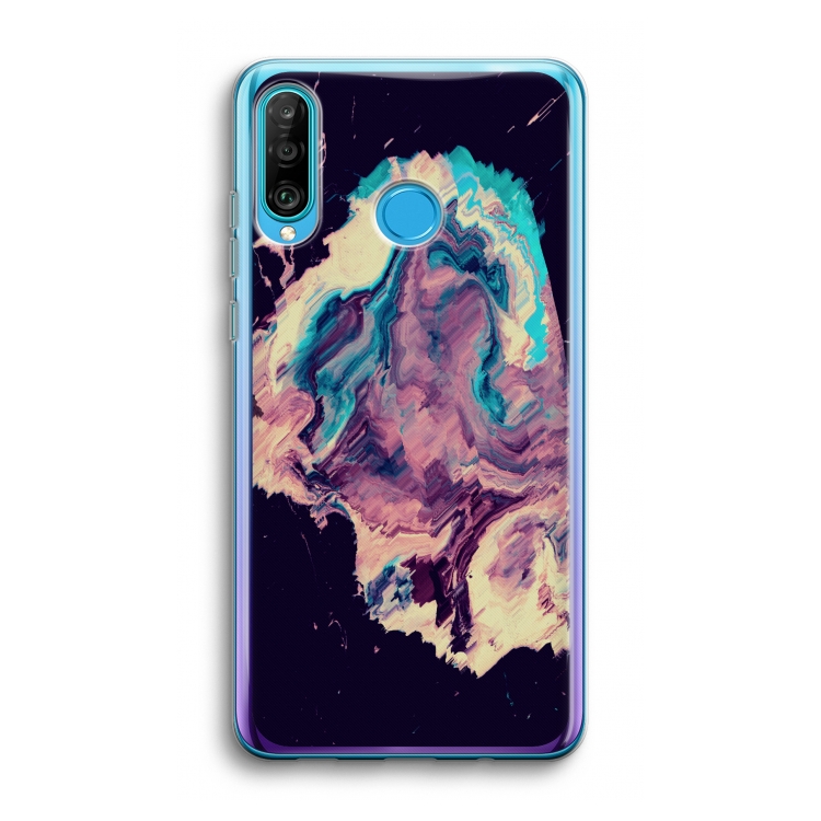 Cosmic Silence: Huawei P30 Lite Transparant Hoesje