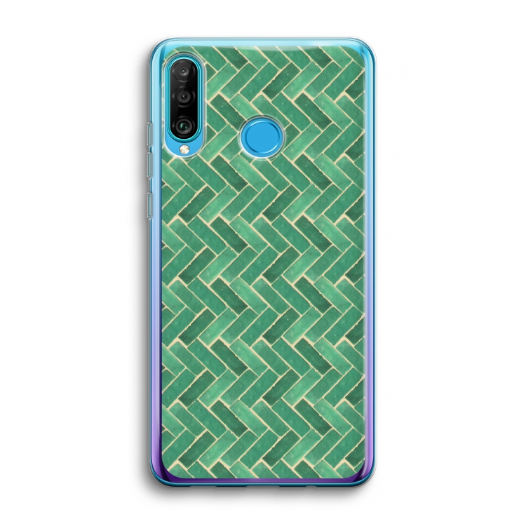 Moroccan tiles 2: Huawei P30 Lite Transparant Hoesje