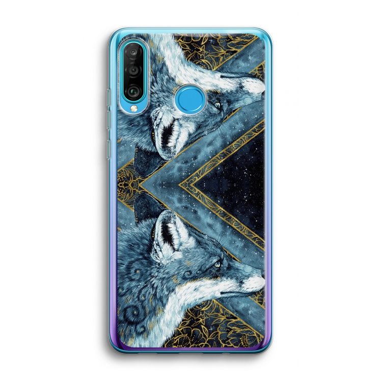 Golden Fox: Huawei P30 Lite Transparant Hoesje