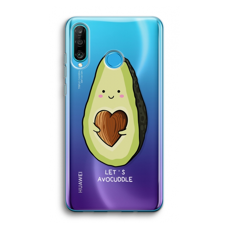 Avocuddle: Huawei P30 Lite Transparant Hoesje