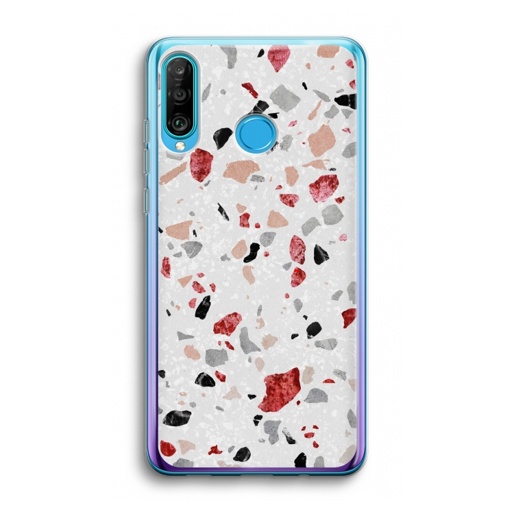 Terrazzo N°12: Huawei P30 Lite Transparant Hoesje