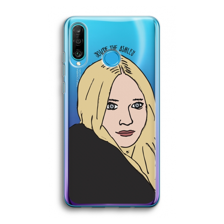 Ashley: Huawei P30 Lite Transparant Hoesje