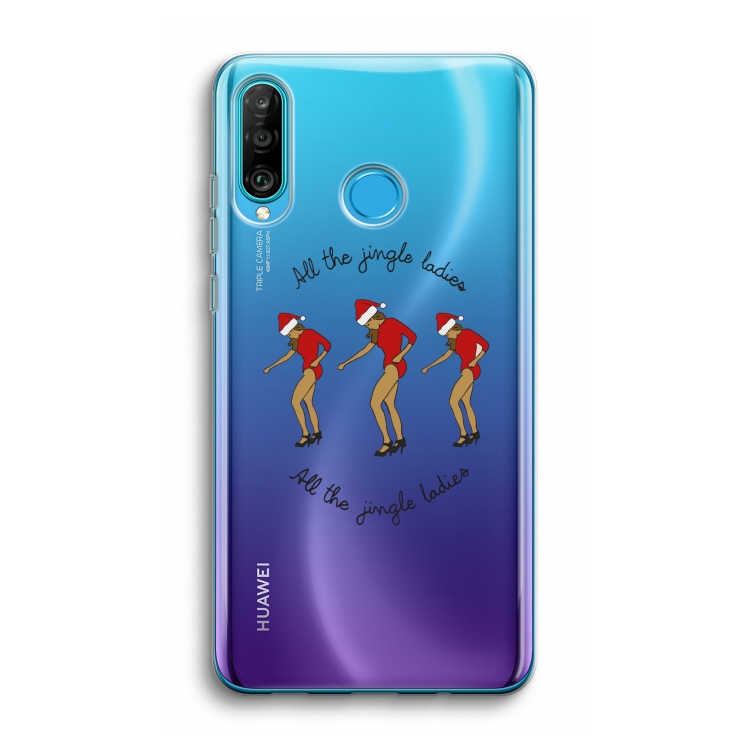 Jingle Ladies: Huawei P30 Lite Transparant Hoesje