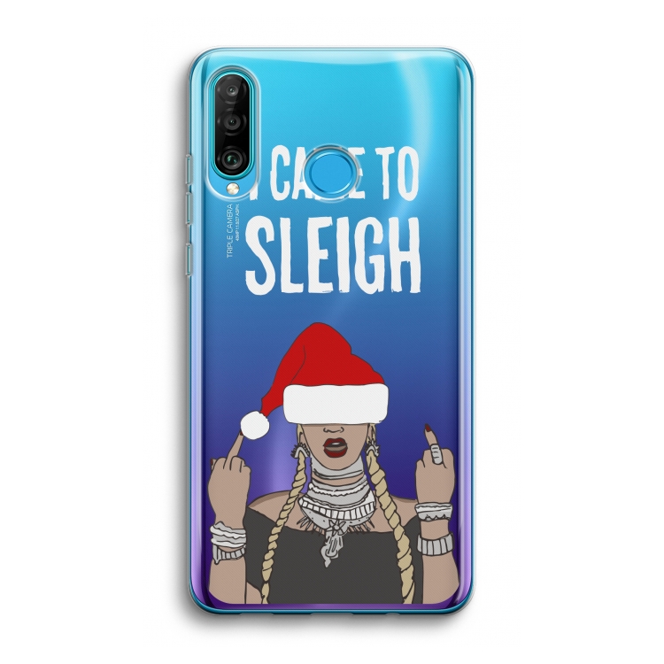 Came To Sleigh: Huawei P30 Lite Transparant Hoesje