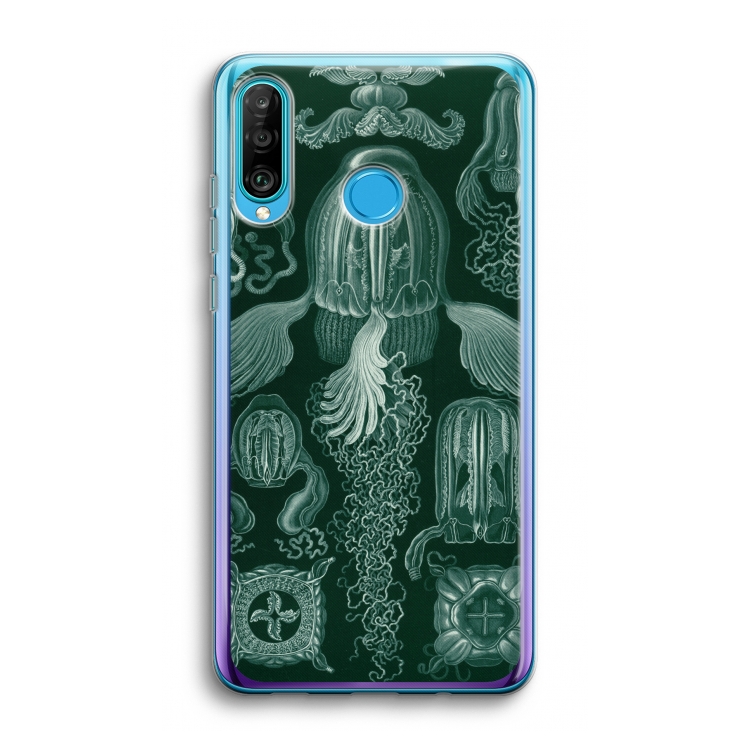 Haeckel Cubomedusae: Huawei P30 Lite Transparant Hoesje