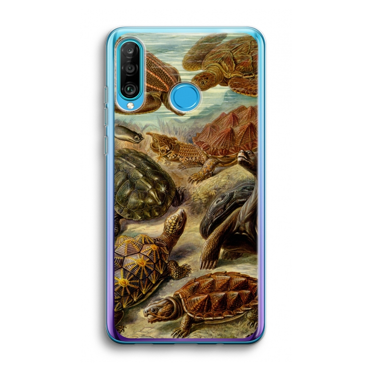 Haeckel Chelonia: Huawei P30 Lite Transparant Hoesje