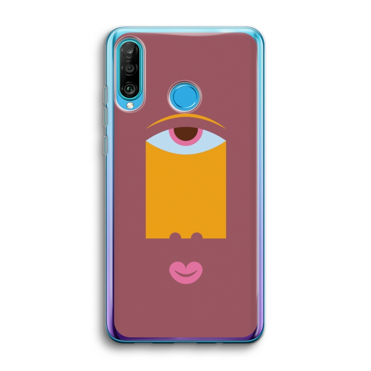 Mono V: Huawei P30 Lite Transparant Hoesje