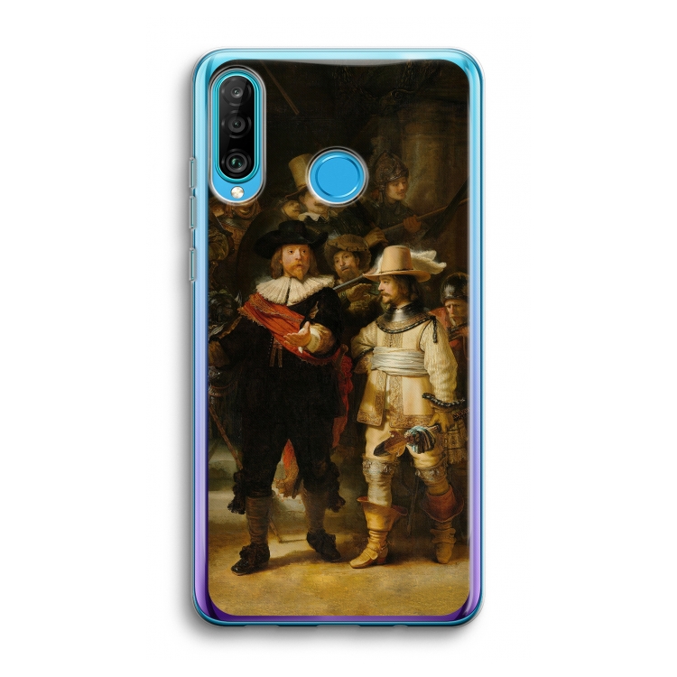 De Nachtwacht: Huawei P30 Lite Transparant Hoesje