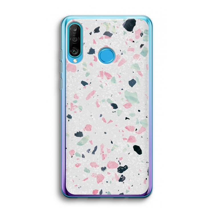 Terrazzo N°3: Huawei P30 Lite Transparant Hoesje