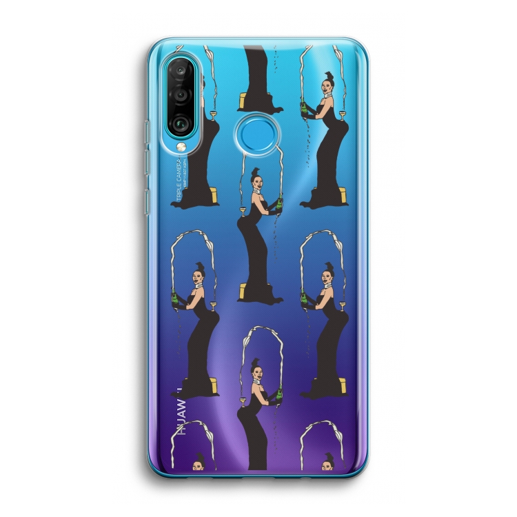 Pop Some Kim: Huawei P30 Lite Transparant Hoesje