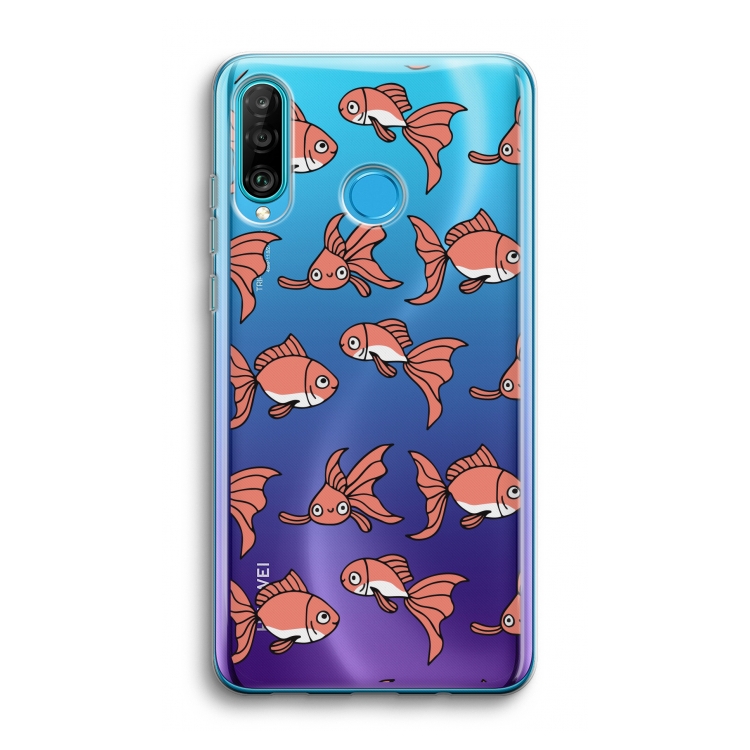 Blub: Huawei P30 Lite Transparant Hoesje
