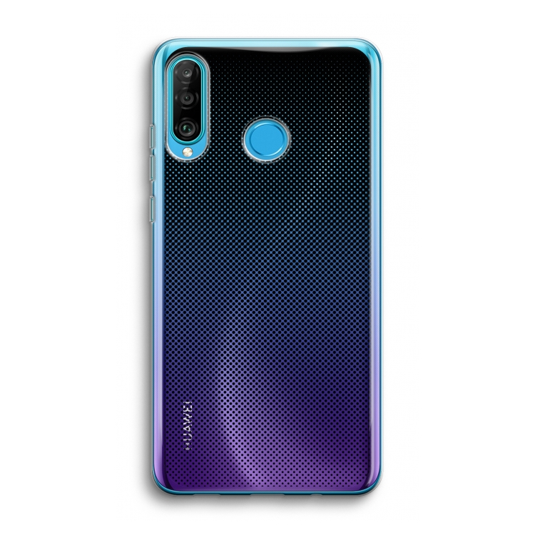 Musketon Halftone: Huawei P30 Lite Transparant Hoesje