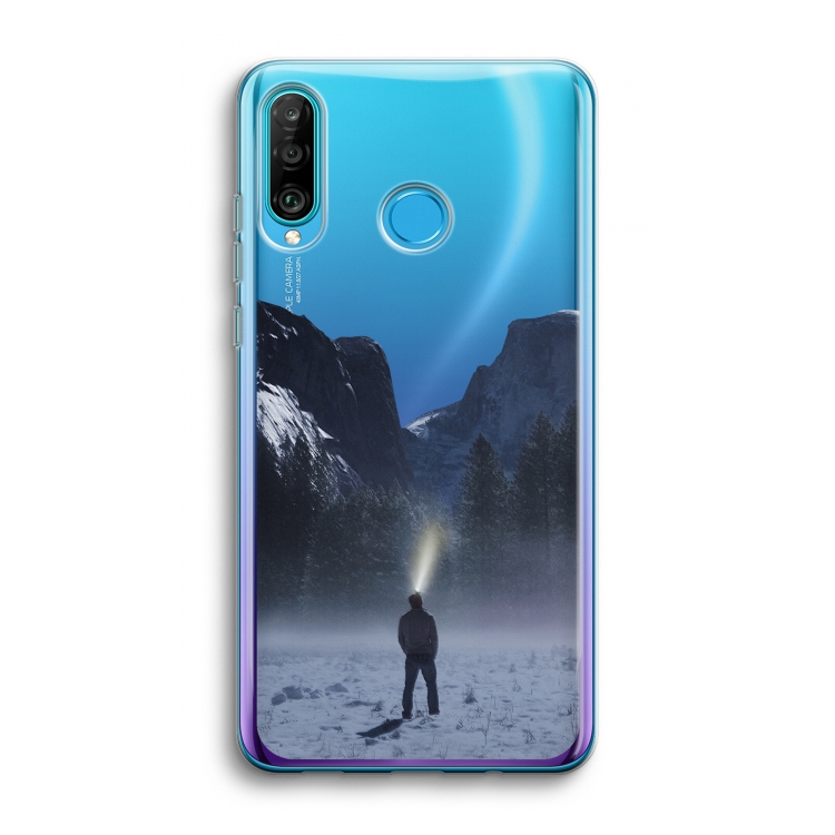 Wanderlust: Huawei P30 Lite Transparant Hoesje
