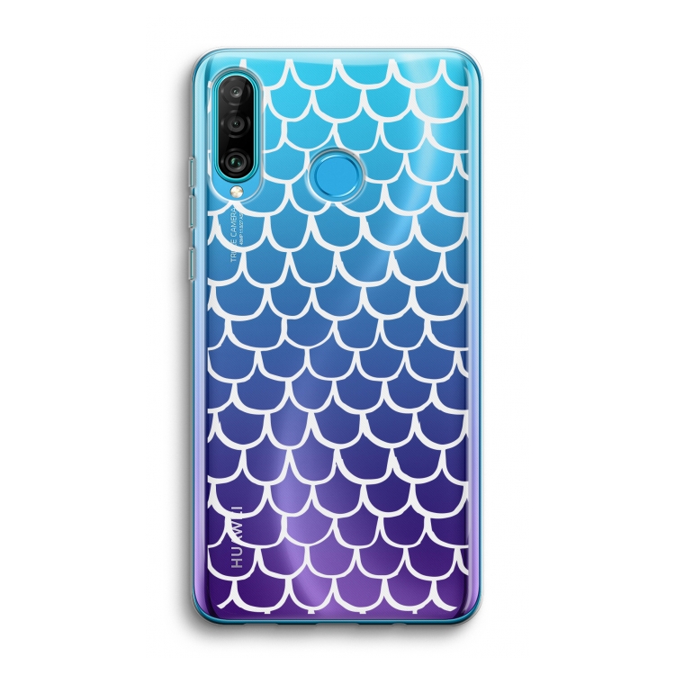 Dakpannetjes: Huawei P30 Lite Transparant Hoesje