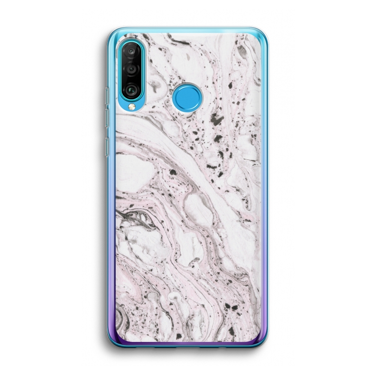 Mengelmoes: Huawei P30 Lite Transparant Hoesje