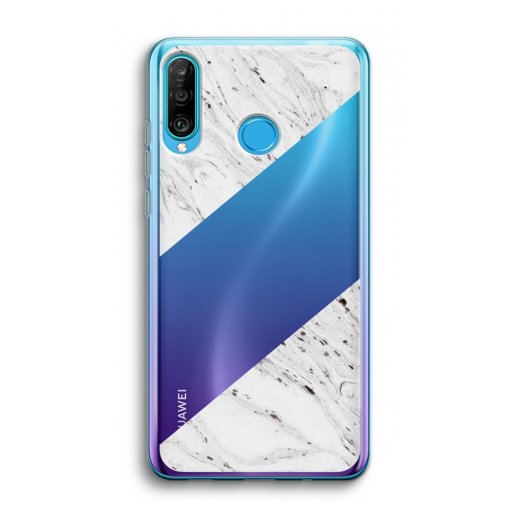 Biggest stripe: Huawei P30 Lite Transparant Hoesje