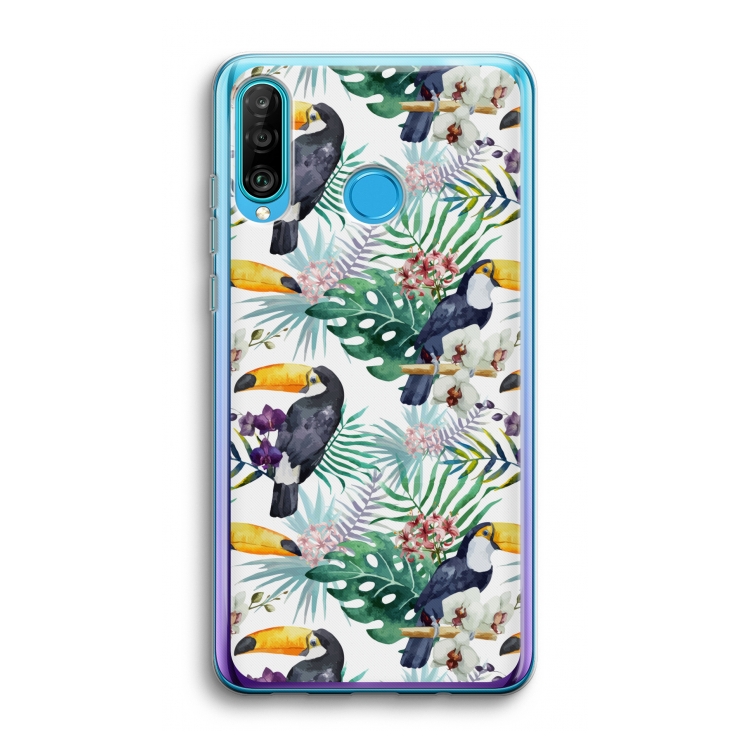 Tukans: Huawei P30 Lite Transparant Hoesje