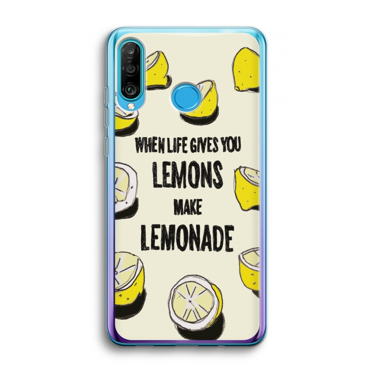 Lemonade: Huawei P30 Lite Transparant Hoesje