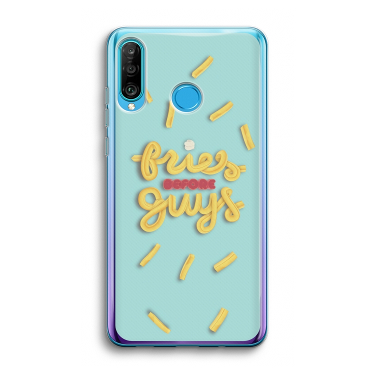 Always fries: Huawei P30 Lite Transparant Hoesje
