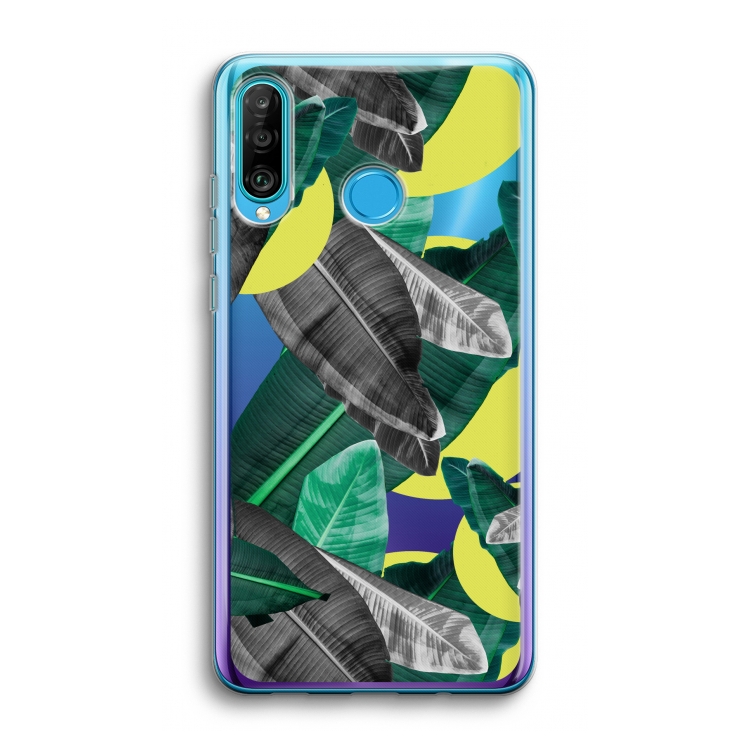 Fantasie jungle: Huawei P30 Lite Transparant Hoesje