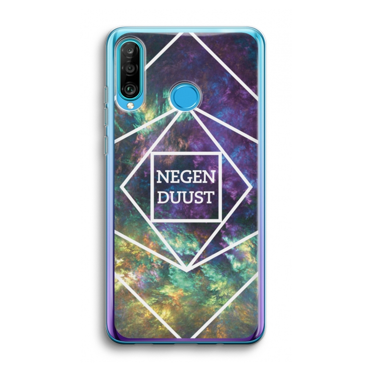 Negenduust ruimte: Huawei P30 Lite Transparant Hoesje