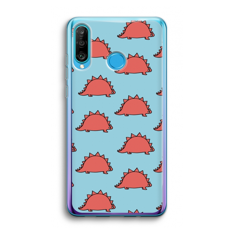 Dinosawrr: Huawei P30 Lite Transparant Hoesje