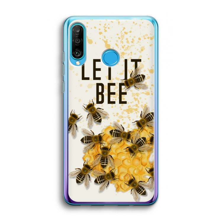 Let it bee: Huawei P30 Lite Transparant Hoesje