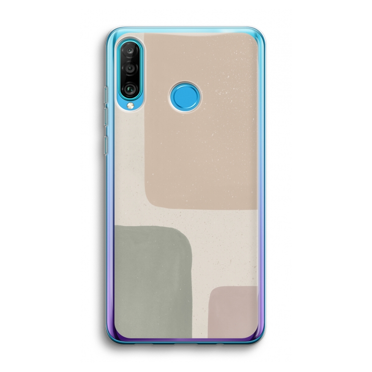 Geo #7: Huawei P30 Lite Transparant Hoesje