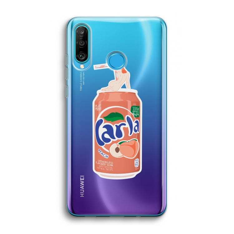 S(peach)less: Huawei P30 Lite Transparant Hoesje