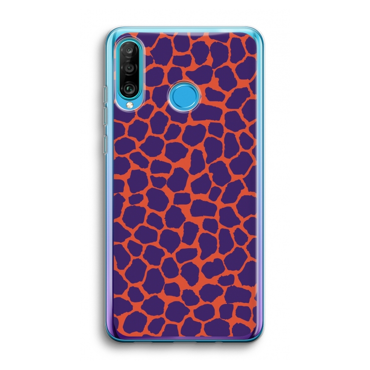 Purple Giraffe: Huawei P30 Lite Transparant Hoesje