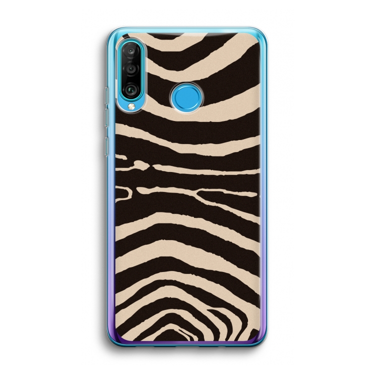 Arizona Zebra: Huawei P30 Lite Transparant Hoesje