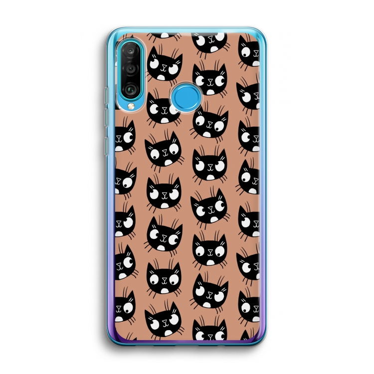 Kat: Huawei P30 Lite Transparant Hoesje