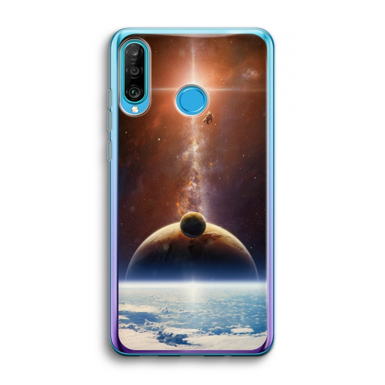 Omicron 2019: Huawei P30 Lite Transparant Hoesje