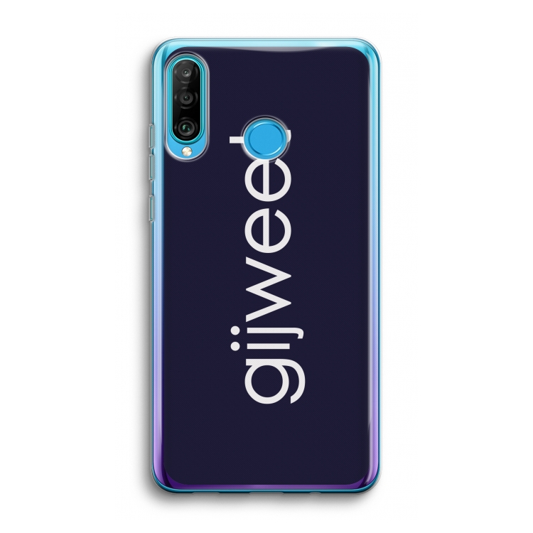 Gijweet: Huawei P30 Lite Transparant Hoesje