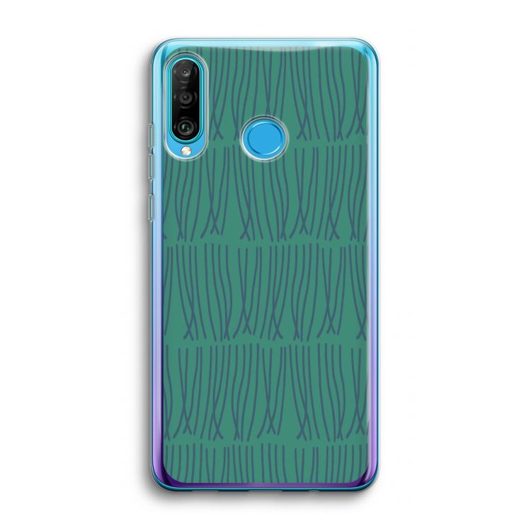 Swirls: Huawei P30 Lite Transparant Hoesje