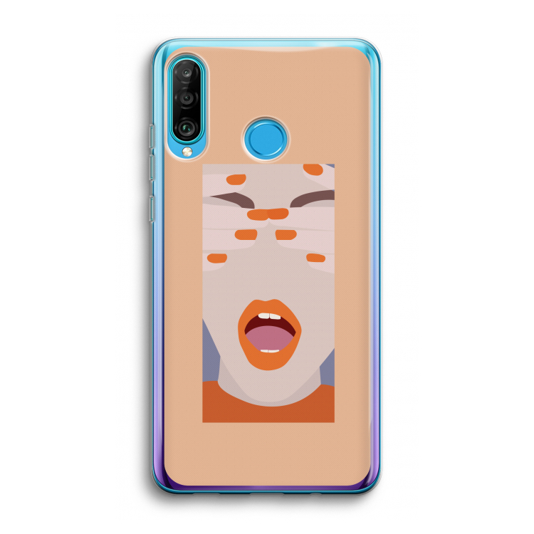 Surprise: Huawei P30 Lite Transparant Hoesje