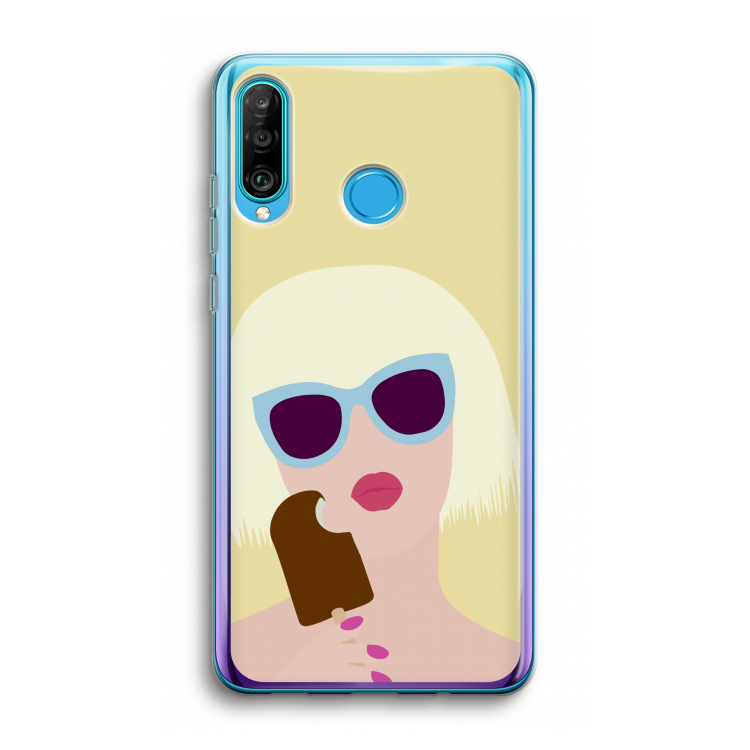 Ice cream: Huawei P30 Lite Transparant Hoesje