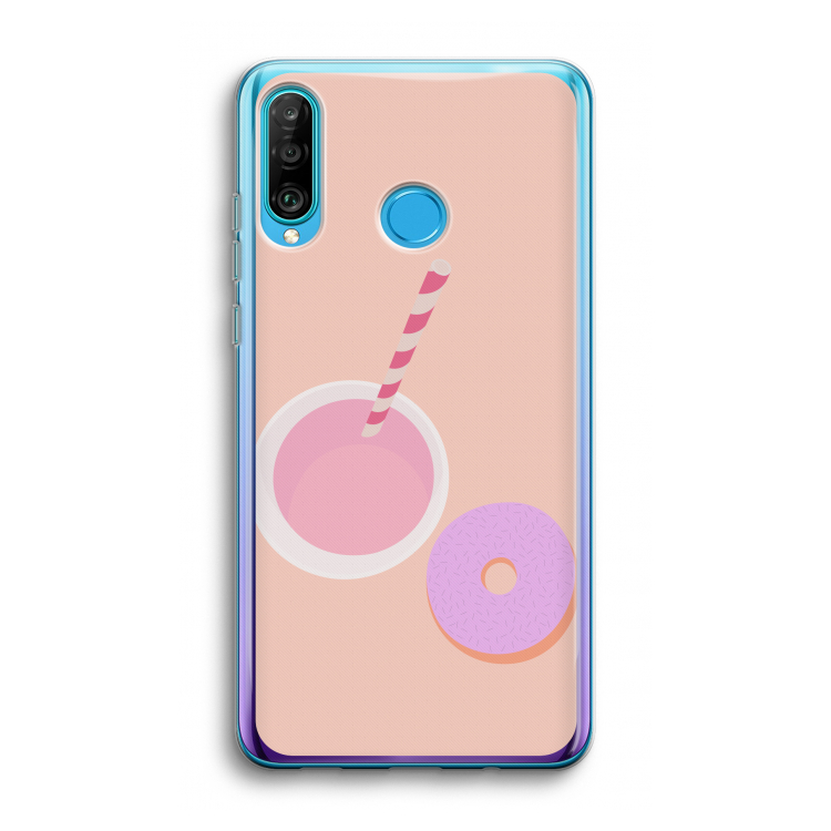 Donut: Huawei P30 Lite Transparant Hoesje