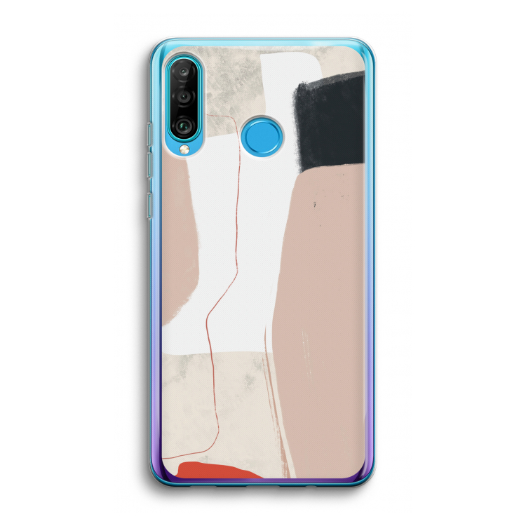 Lava: Huawei P30 Lite Transparant Hoesje